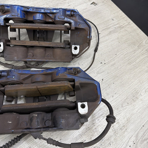 BMW F06 F10 F12 F13 M5 M6 FRONT BREMBO BRAKES CALIPERS SET OEM