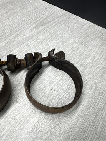 Genuine BMW Exhaust Clamps Midpipe to Rear Muffler 08-13 E90 E92 E93 M3 S65