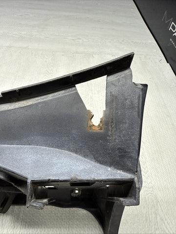 01-06 BMW E46 M3 LEFT DRIVER FRONT BUMPER COVER GUARD BRACKET 2695247