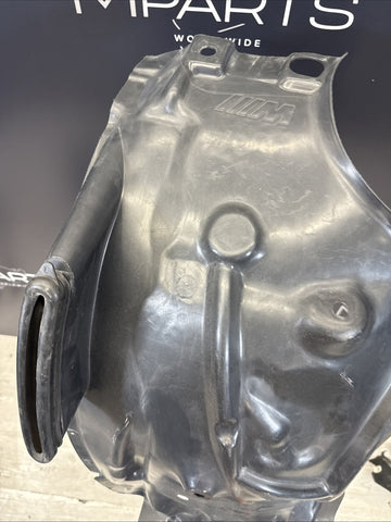 BMW 15-18 F80 M3 Rearward Fender Liner Wheel Splash Shield Front Left Driver OEM