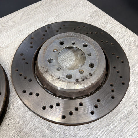 Genuine BMW Z4 M E46 E85 E86 Front Brake Discs Ventilated Pair 2282445 2282446