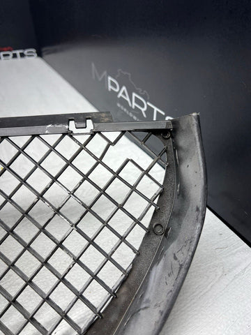 Genuine 01-06 BMW E46 M3 Front Center Bumper Grille Cover Trim *Cracked*