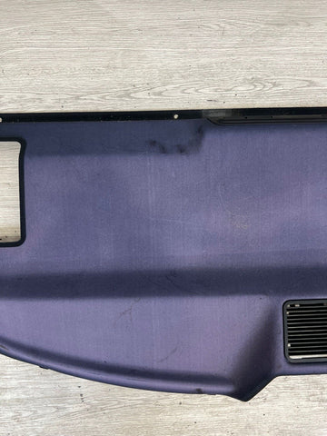 OEM BMW E36 Sedan Rear Parcel Shelf 318 325 M3 1960016 Schwarz Anthracite Black