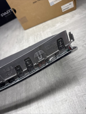 11-13 BMW F10 528 535 550i FRONT LEFT SIDE BUMPER CHROME GRILLE INSERT TRIM OEM