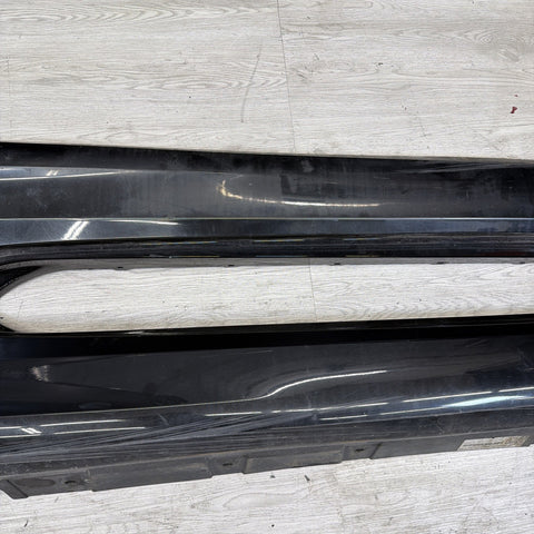 08-13 BMW E92 E93 M3 OEM Right Left Passenger Side Skirt Rocker Panels Black