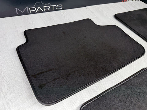 BMW 19-23 G30 F90 M5 Black Carpet Floor Mats OEM Right Front + Rears Only