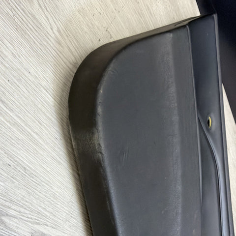 01-06 BMW E46 M3 DRIVER LEFT SIDE DOOR PANEL CARD BLACK OEM