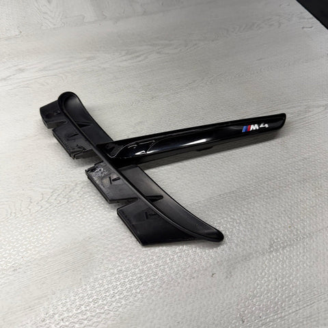 2014–2020 BMW M4 F82 F83 Left Front Fender Side Vent Grille OEM 51138058779