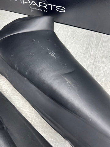 BMW E46 01-05 325ci 330ci M3 Coupe Rear Side Seat Bolsters Black