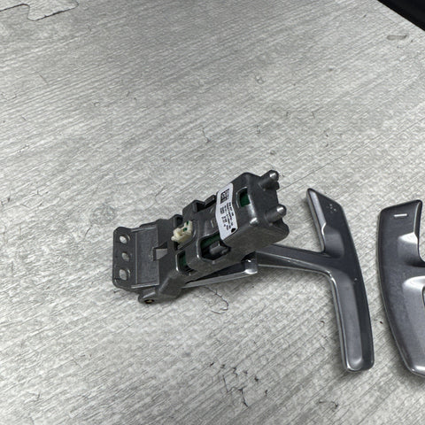 2015-2024 PORSCHE MACAN - Steering Wheel Shift Lever / Paddle SET 95B998540A