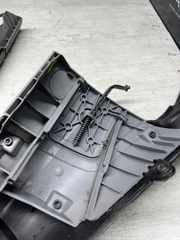 01-06 BMW E46 M3 CONVERTIBLE REAR INTERIOR QUARTER TRIMS COVERS PANELS GREY