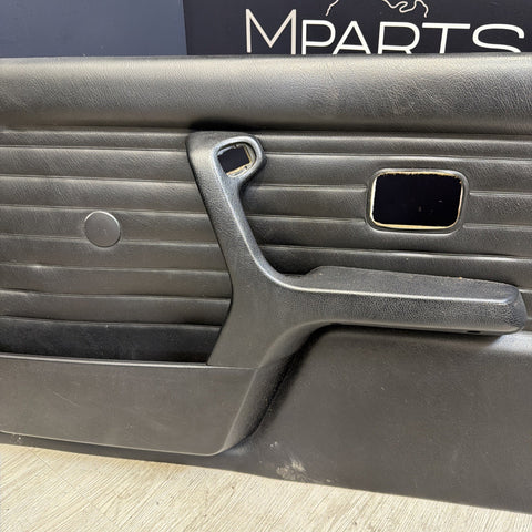 BMW E30 318is Coupe Right Passenger Side Door Card Panel Black