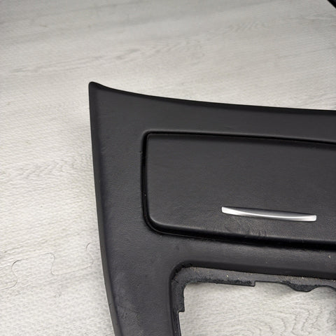 09-13 BMW E93 M3 MANUAL CIC LEATHER CENTER CONSOLE TRIM