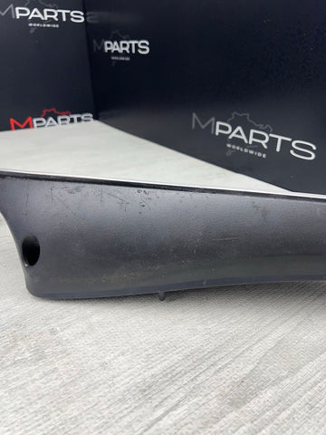 01-06 BMW E46 M3 Brushed Aluminum/Black Door Trim Armrest Right Front Passenger