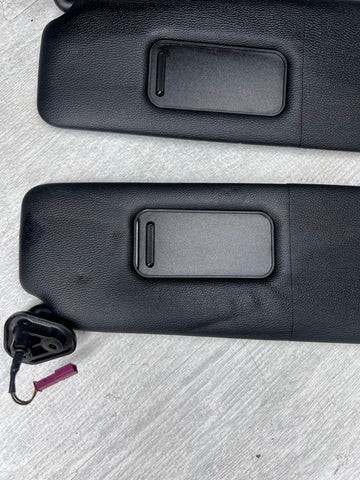 07-13 OEM BMW E88 E93 128 328 335 M3 Convertible Driver Passenger Sun Visor SET