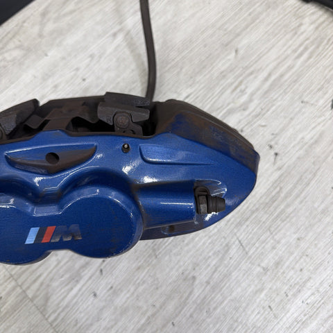 BMW 15-20 F87 M2 F30 F31 F80 F82 F83 M3 M4 Front Right Brake Caliper Blue