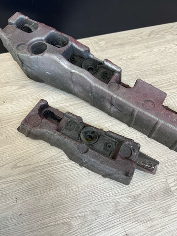 02-06 BMW E46 M3 Factory Front Bumper Rebar Center Styro Foam Support Complete