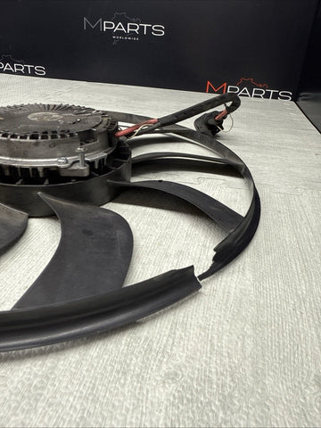 08-13 BMW E90 E92 E93 M3 S65 Engine Radiator Cooling Electric Fan *Blade Crack