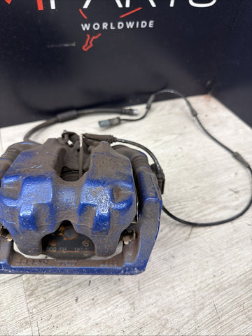 12-17 BMW M5 F10 M6 F06 F12 F13 Rear Brake Caliper w/ EPB Motor OEM Blue Right
