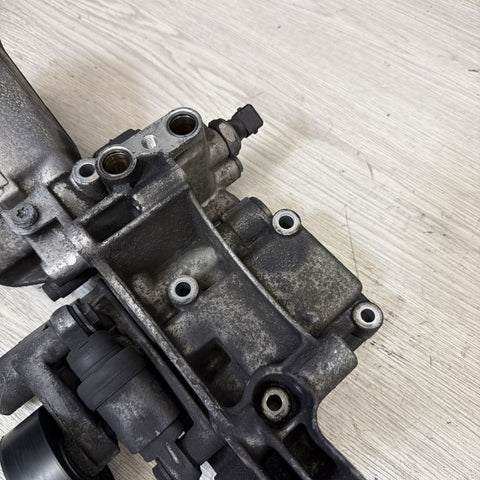 BMW S54 3.2L Engine Oil Filter Housing 01-08 E46 M3 Z4 11427839858 *Notes*