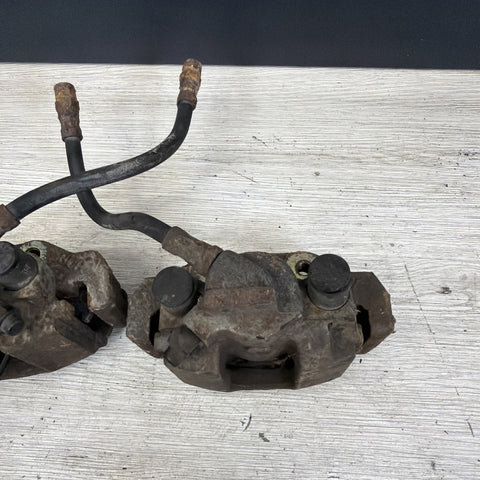 BMW E30 325e 318I 318IS 320I 325I Rear Brake Caliper Pair OEM