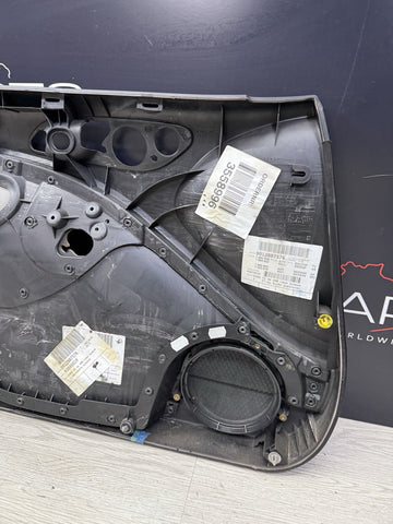 01-06 BMW E46 M3 PASSENGER RIGHT SIDE DOOR PANEL CARD BLACK OEM