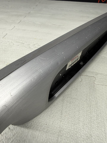 01-06 BMW E46 M3 Brushed Aluminum/Grey Door Trim Armrests Front