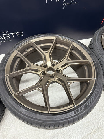 22” Vossen HF-5 BMW F96 X6M 5x112 22x10.5 ET14 22x11.5 ET28 Rims Wheels Set