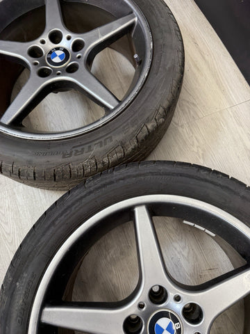 SET OF 4 1000 MIGLIA WHEELS RIMS SQUARE 18x8 ET20 5x120 BMW