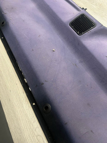 BMW E36 325 328 M3 Rear Parcel Shelf Package Rear Deck Trim Black *Faded