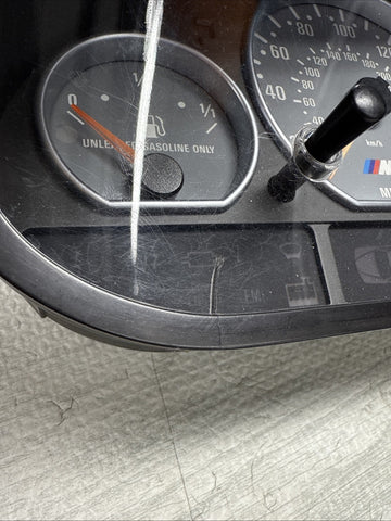 BMW 01-06 E46 M3 Manual Instrument Cluster Speedometer Spedometer *Read Notes*