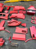 Honda S2000 S2K Full OEM Genuine Garnish Red Interior