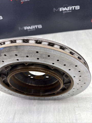 BMW 15-20 F80 F82 F83 M3 M4 Rear Left Driver Brake Rotor Disc Carbon Ceramic