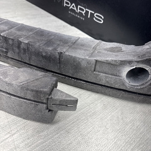 02-06 BMW E46 M3 Front Bumper Rebar Styro Foam Support Complete / Separated