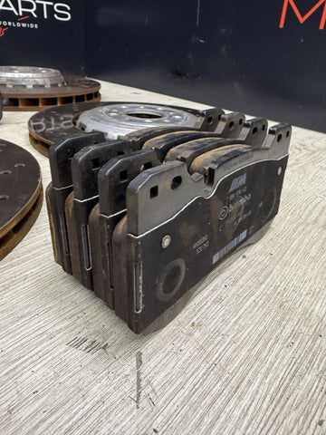 2023-2026 BMW G87 M2 Front & Rear Brake Discs Rotors Pads 2k Miles