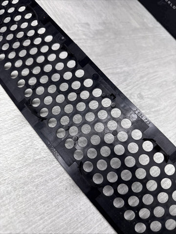 BMW 01-06 E46 M3 Hood Grille Vent Grill + Washer Nozzles OEM 51132694723 Clean