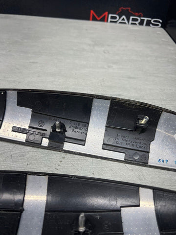 06-07 OEM BMW E63 E64 M6 Front Rear Door Dash Center Console Carbon Trim SET