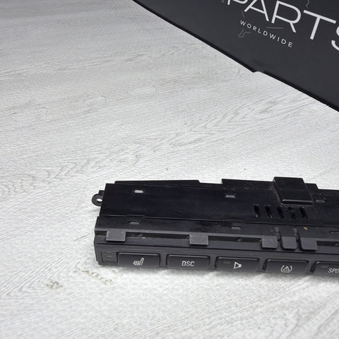 01-06 BMW E46 M3 3Series Heated Seat DSC Sport Console Control Panel OEM 6914751