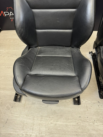 01-06 BMW E46 M3 Coupe Interior Front Seats Black heated Powered *Notes*