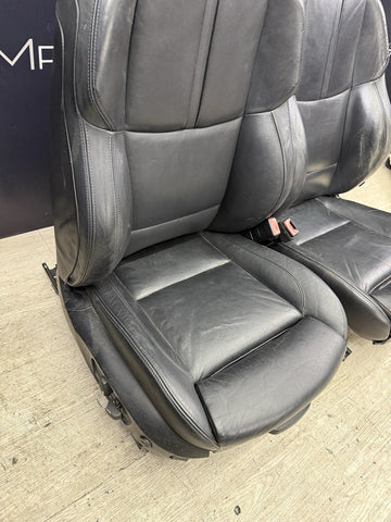 08-13 BMW E92 M3 Coupe Original Novillo Black Interior Front Seats