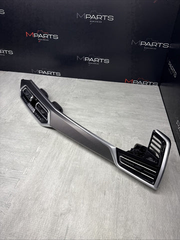 20-25 BMW G06 F96 X6 X6M FRONT CENTER DASH AIR VENTS TRIM CLIMATE PANEL *DAMAGE