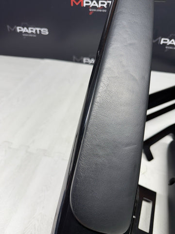 01-06 BMW E46 M3 Coupe Interior Armrests Trim Set Piano Black