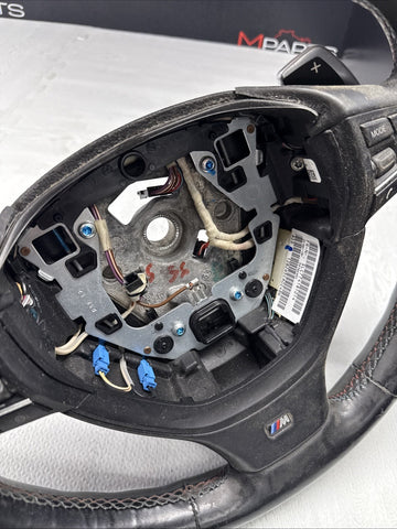 11-13 BMW F10 535i 528i 550i Sport Steering Wheel Black OEM