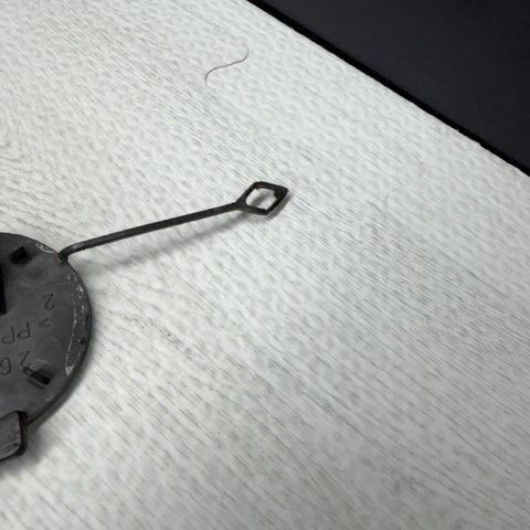 01-06 BMW E46 M3 Front Bumper Tow Hook Eye Cover OEM 2695250 Carbon Black