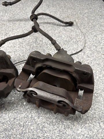 BMW OEM GENUINE E36 M3 Z3 M FRONT BRAKE CALIPERS SET PAIR LEFT RIGHT PADS