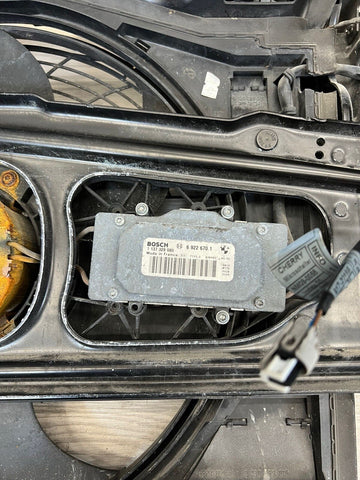 (PICKUP ONLY) BMW E46 M3 01-06 FRONT CLIP RADIATOR SUPPORT AUX FAN ORIGINAL