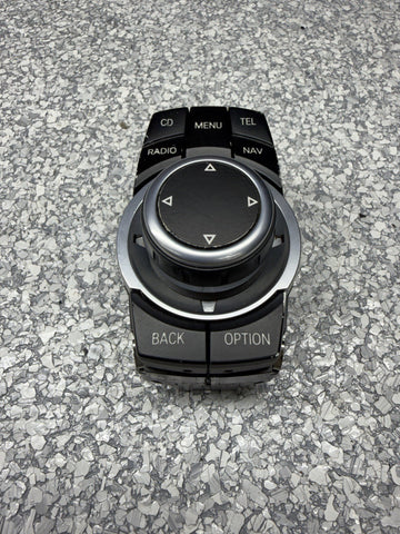 09-13 BMW E70 E82 E90 E92 E93 335 M3 CIC Navigation iDrive Controller Knob OEM