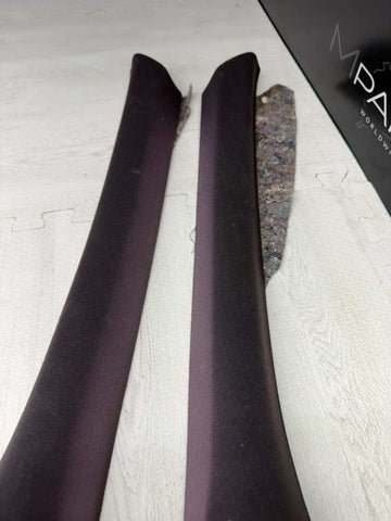 92-99 BMW E36 325 328 M3 Front A Pillar Pillars Cover Trims Set OEM