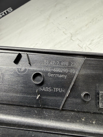 06-10 OEM BMW E63 E64 Illuminated Door Sills Covers Trim Entrance Plates Set