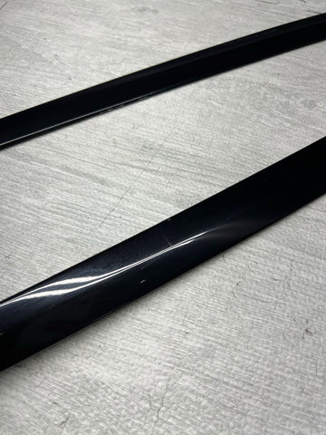 07-13 BMW E93 328 335 M3 Convertible Roof Trims Covers Moldings White Set OEM